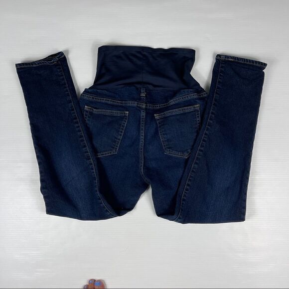 GAP
1969 Maternity Authentic Best Girlfriend Jeans Dark Blue Wash Size 29 - Picture 4 of 11